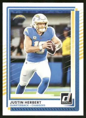 2025 Panini Donruss Justin Herbert #146 Football - Football Card Single