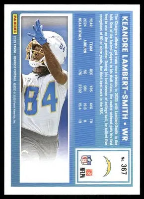 2025 Panini Donruss KeAndre Lambert-Smith #367 Football - Football Card Single