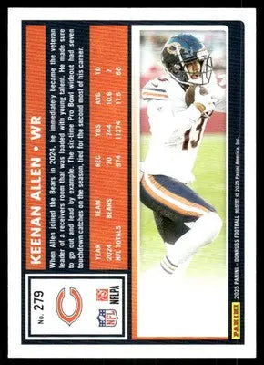2025 Panini Donruss Keenan Allen #279 Football - Football Card Single