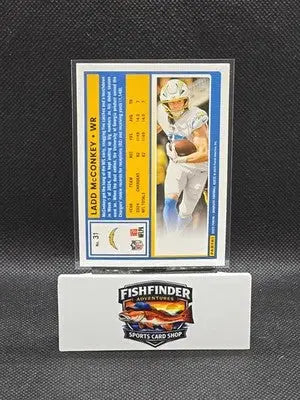 2025 Panini Donruss - Ladd McConkey #31 Press Proof Green - Football Card Single