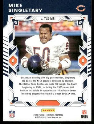 2025 Panini Donruss Legend Series Mike Singletary #TLS-MSI Football - Football Card Single