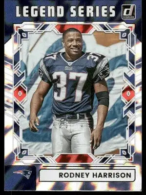 2025 Panini Donruss Legend Series Rodney Harrison #TLS-RHA Football - Football Card Single