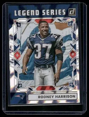 2025 Panini Donruss Legend Series Rodney Harrison #TLS-RHA Football - Football Card Single