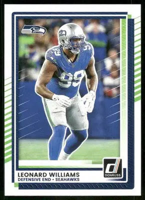 2025 Panini Donruss Leonard Williams #136 Football - Football Card Single