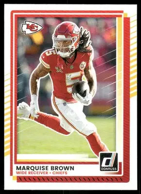 2025 Panini Donruss Marquise Brown #122 Football - Football Card Single