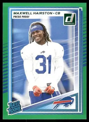 2025 Panini Donruss Maxwell Hairston #362 Press Proof Football - Football Card Single