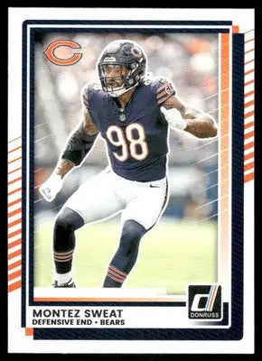 2025 Panini Donruss Montez Sweat #142 Football - Football Card Single