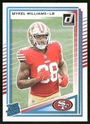 2025 Panini Donruss Mykel Williams #319 Football - Football Card Single
