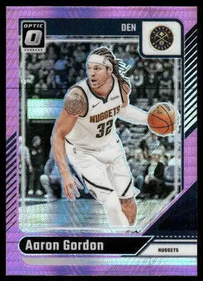 2025 Panini Donruss Optic Basketball Aaron Gordon #6 Pink Basketball - Basketball Card Single