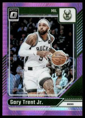 2025 Panini Donruss Optic Basketball Gary Trent Jr. #166 Pink Hyper Basketball - Basketball Card Single