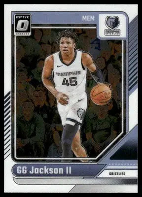 2025 Panini Donruss Optic Basketball GG Jackson II #12 Basketball - Basketball Card Single