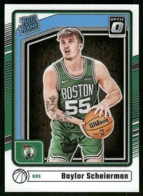 2025 Panini Donruss Optic Baylor Scheierman #263 Basketball - Basketball Card Single