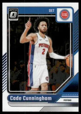 2025 Panini Donruss Optic Cade Cunningham #26 Basketball - Basketball Card Single