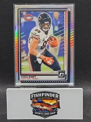 2025 Panini Donruss Optic - Cole Kmet #71 Holo Prizm - Football Card Single