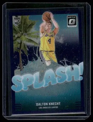 2025 Panini Donruss Optic Dalton Knecht #12 Prizm RC Basketball - Basketball Card Single