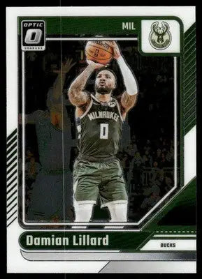 2025 Panini Donruss Optic Damian Lillard #83 Basketball - Basketball Card Single