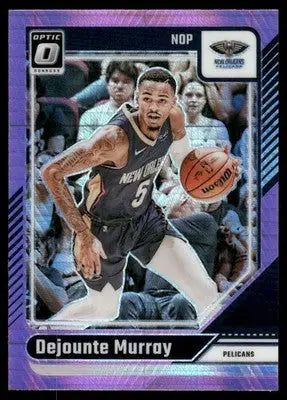 2025 Panini Donruss Optic Dejounte Murray #48 Pink Basketball - Basketball Card Single