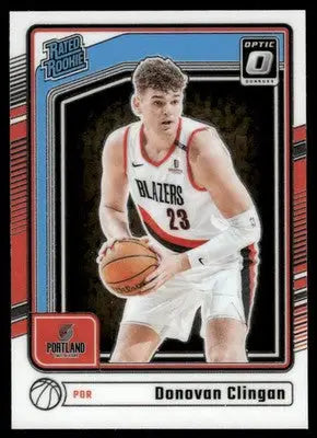 2025 Panini Donruss Optic Donovan Clingan #272 Basketball - Basketball Card Single