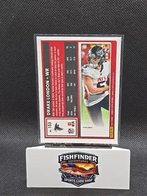2025 Panini Donruss Optic - Drake London #153 Holo Prizm - Football Card Single