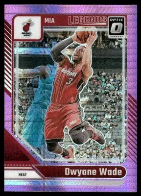 2025 Panini Donruss Optic Dwyane Wade #231 Pink Velocity Basketball - Basketball Card Single