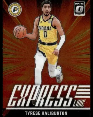 2025 Panini Donruss Optic Express Lane Tyrese Haliburton #25 Basketball - Basketball Card Single