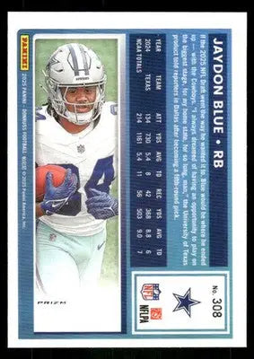 2025 Panini Donruss Optic Jaydon Blue #308 Pink Football - Football Card Single
