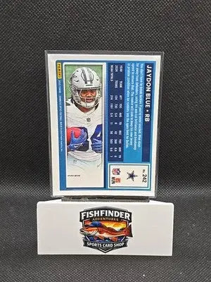 2025 Panini Donruss Optic Jaydon Blue Purple Shock Rated Rookie- Cowboys #242 - Football Card Single