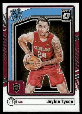 2025 Panini Donruss Optic Jaylon Tyson #253 Basketball - Basketball Card Single
