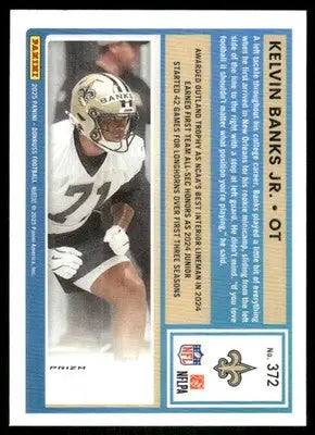 2025 Panini Donruss Optic Kelvin Banks Jr. #372 Pink Football - Football Card Single