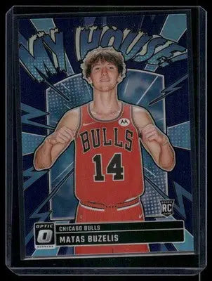 2025 Panini Donruss Optic My House! Matas Buzelis #15 RC Basketball - Basketball Card Single