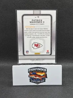 2025 Panini Donruss Optic - Play Action Patrick Mahomes II #18 - Football Card Single
