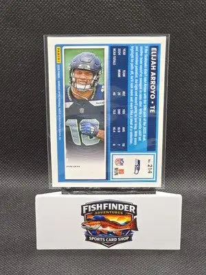 2025 Panini Donruss Optic - Rated Rookie Elijah Arroyo #214 Blue Hyper Prizm... - Football Card Single