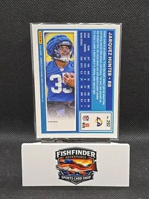2025 Panini Donruss Optic - Rated Rookie Jarquez Hunter #292 Holo Prizm (RC) - Football Card Single