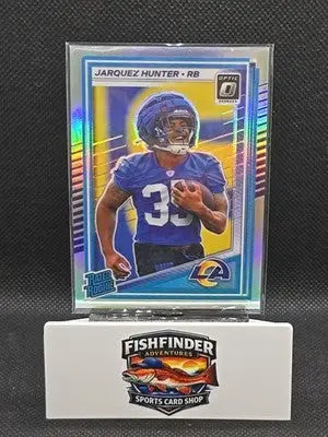 2025 Panini Donruss Optic - Rated Rookie Jarquez Hunter #292 Holo Prizm (RC) - Football Card Single