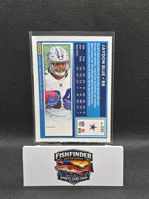 2025 Panini Donruss Optic - Rated Rookie Jaydon Blue #242 Holo Prizm Cowboys