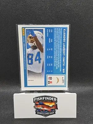 2025 Panini Donruss Optic - Rated Rookie Keandre Lambert-Smith #271 Green Hyper - Football Card Single