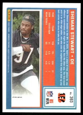 2025 Panini Donruss Optic Rated Rookie Shemar Stewart #393 Pink Football - Football Card Single