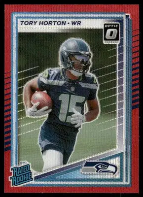 2025 Panini Donruss Optic Rated Rookie Tory Horton #388 Prizm Football - Football Card Single