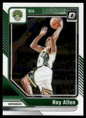 2025 Panini Donruss Optic Ray Allen #240 Basketball - Basketball Card Single