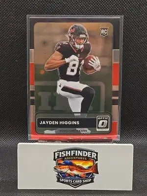 2025 Panini Donruss Optic Red Black Rookie Jayden Higgins #13 - Football Card Single