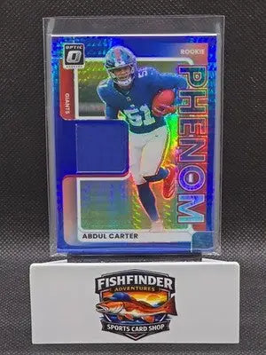 2025 Panini Donruss Optic - Rookie Phenoms Abdul Carter #RPBH-ACR Blue Hyper... - Football Card Single