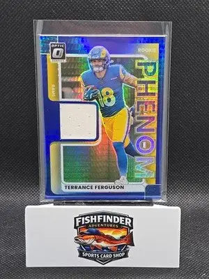 2025 Panini Donruss Optic-Rookie Phenoms Terrance Ferguson #RPBH-TFE Blue Hyper - Basketball Card Single