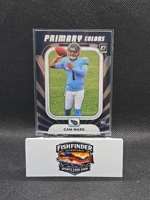 2025 Panini Donruss Optic - Rookie Primary Colors Cam Ward #1 (RC) - Football Card Single
