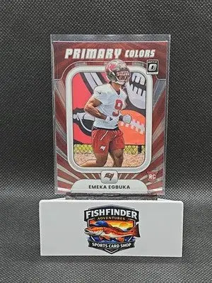 2025 Panini Donruss Optic - Rookie Primary Colors Emeka Egbuka #5 (RC) - Football Card Single