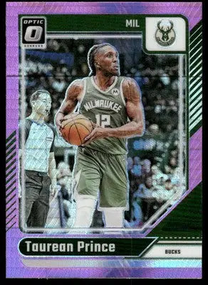 2025 Panini Donruss Optic Taurean Prince #5 Pink Hyper Basketball - Basketball Card Single