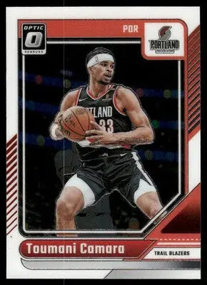 2025 Panini Donruss Optic Toumani Camara #113 Basketball - Basketball Card Single