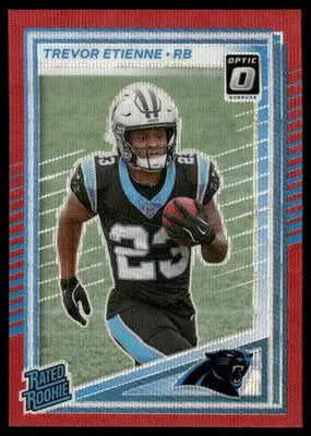 2025 Panini Donruss Optic Trevor Etienne #326 Red Football - Football Card Single