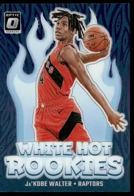2025 Panini Donruss Optic White Hot Rookies Ja’Kobe Walter #13 Holo Basketball - Basketball Card Single