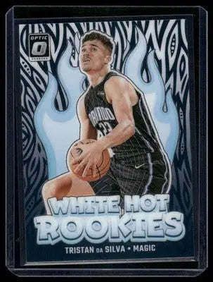 2025 Panini Donruss Optic White Hot Rookies Tristan da Silva #7 Basketball - Basketball Card Single