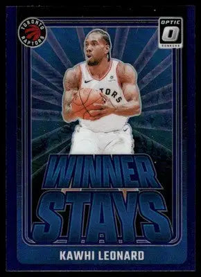 2025 Panini Donruss Optic Winner Stays Kawhi Leonard #8 Basketball - Basketball Card Single